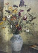 Lilian Buchanan (British 1914-2004): Still Life of Flowers in a Vase