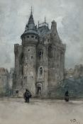 James Little (Scottish fl.1875-1910): Halle Gate - Brussels