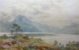 Henry Bowser Wimbush (British 1861-1943): 'Loch Maree from Rory Island'