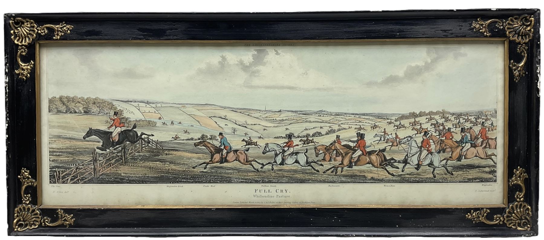 After Henry Thomas Alken (British 1785-1851): 'Breaking Cover' - Image 3 of 5