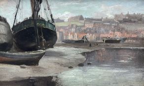 Attrib. Augustus William Enness (British 1876-1948): Whitby Harbour