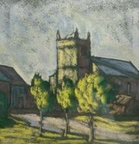 Stanley Royle (British 1888-1961): A Sheffield Church