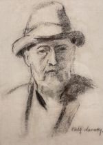 Philip Naviasky (Northern British 1894-1983): Self Portrait