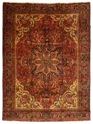 Persian Meshed crimson ground carpet