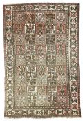 Persian Gabbeh Bakhtiari rose ground garden rug