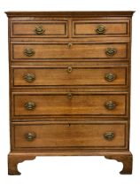 George III oak chest