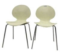 Galvano Tecnica - Italian 1980s pair of chairs Provenance - From the collection of Sir Terence C