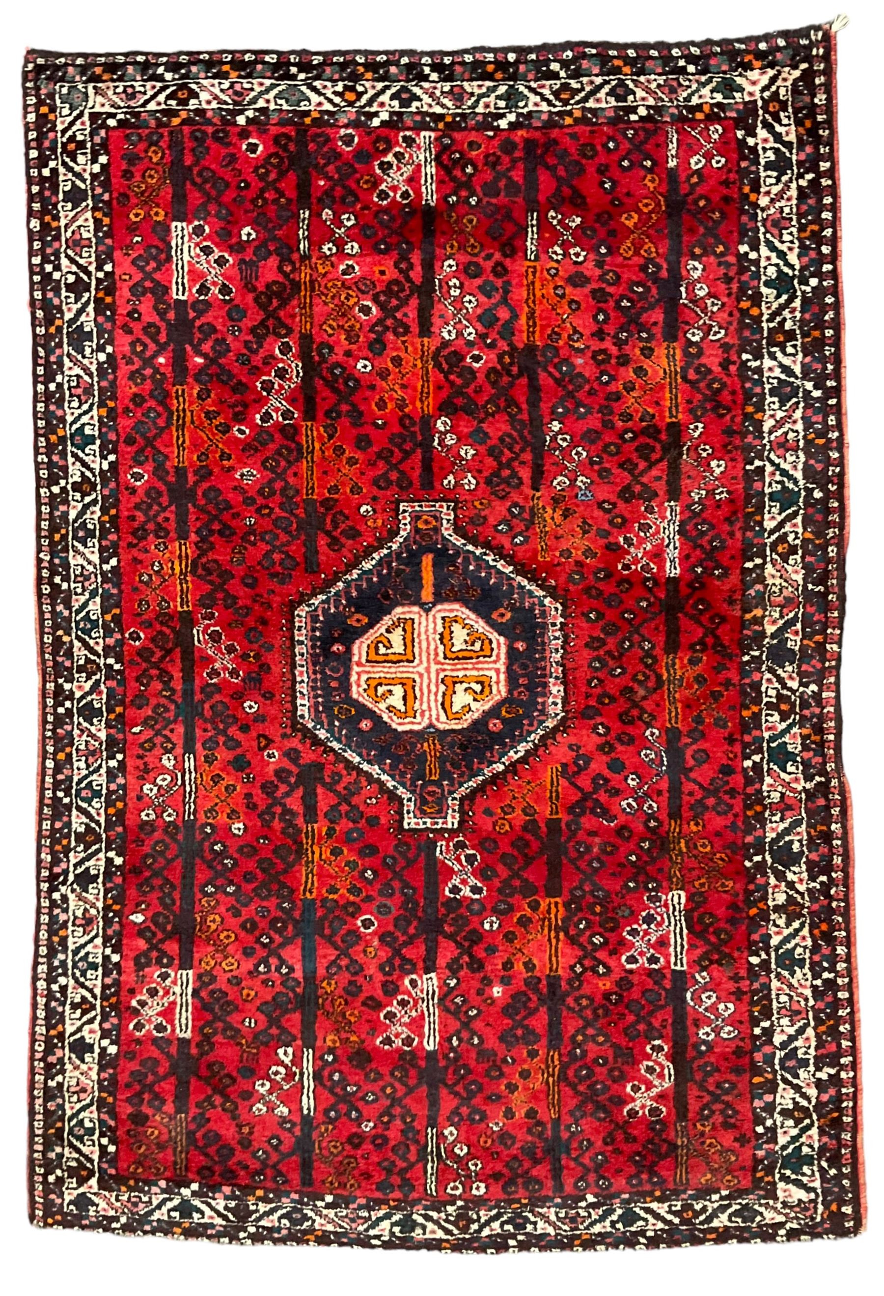 Persian crimson ground rug