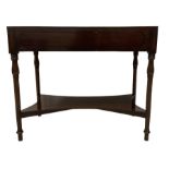 19th century mahogany double washstand