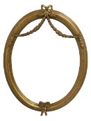 Victorian design oval wall mirror