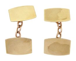 Pair of 9ct gold cufflinks