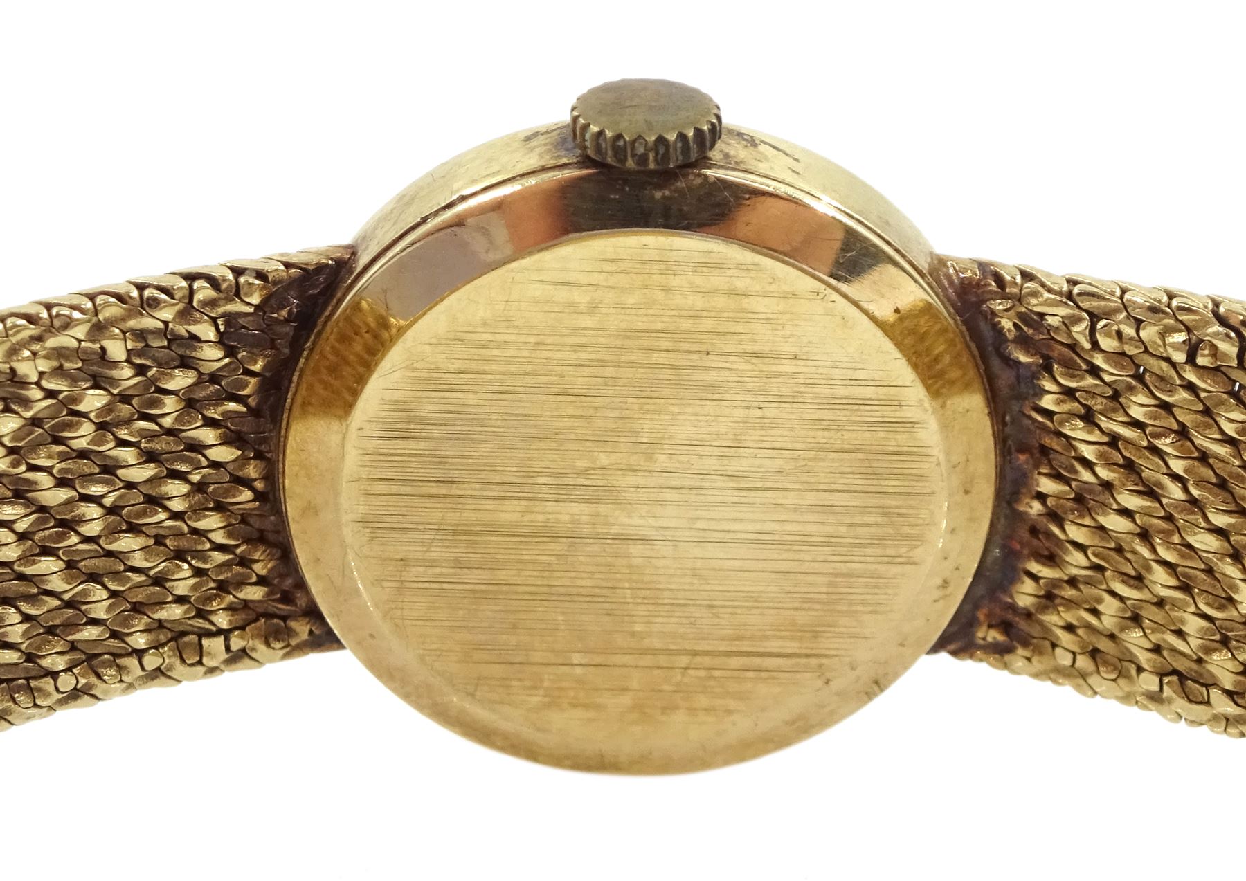Omega ladies 9ct gold manual wind wristwatch - Image 3 of 3