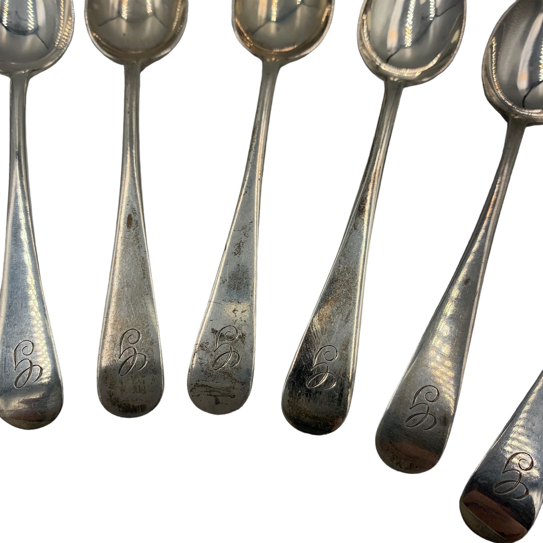 Collection of silver teaspoons - Image 2 of 3