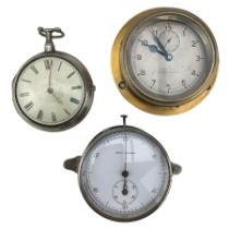 George III pair cased pocket watch by Edward Peters