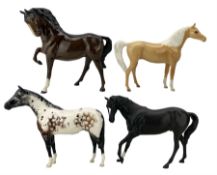 Royal Doulton horses comprising Appaloosa