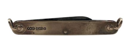 9ct gold mounted penknife