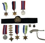 Trio of WWII medals to R79739 J T Bullock