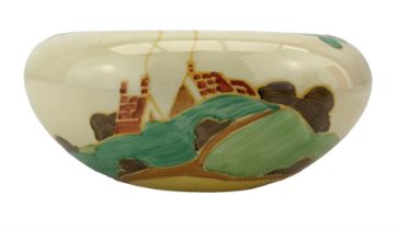 Clarice Cliff Fantastique Bizarre 'Secrets' pattern bowl