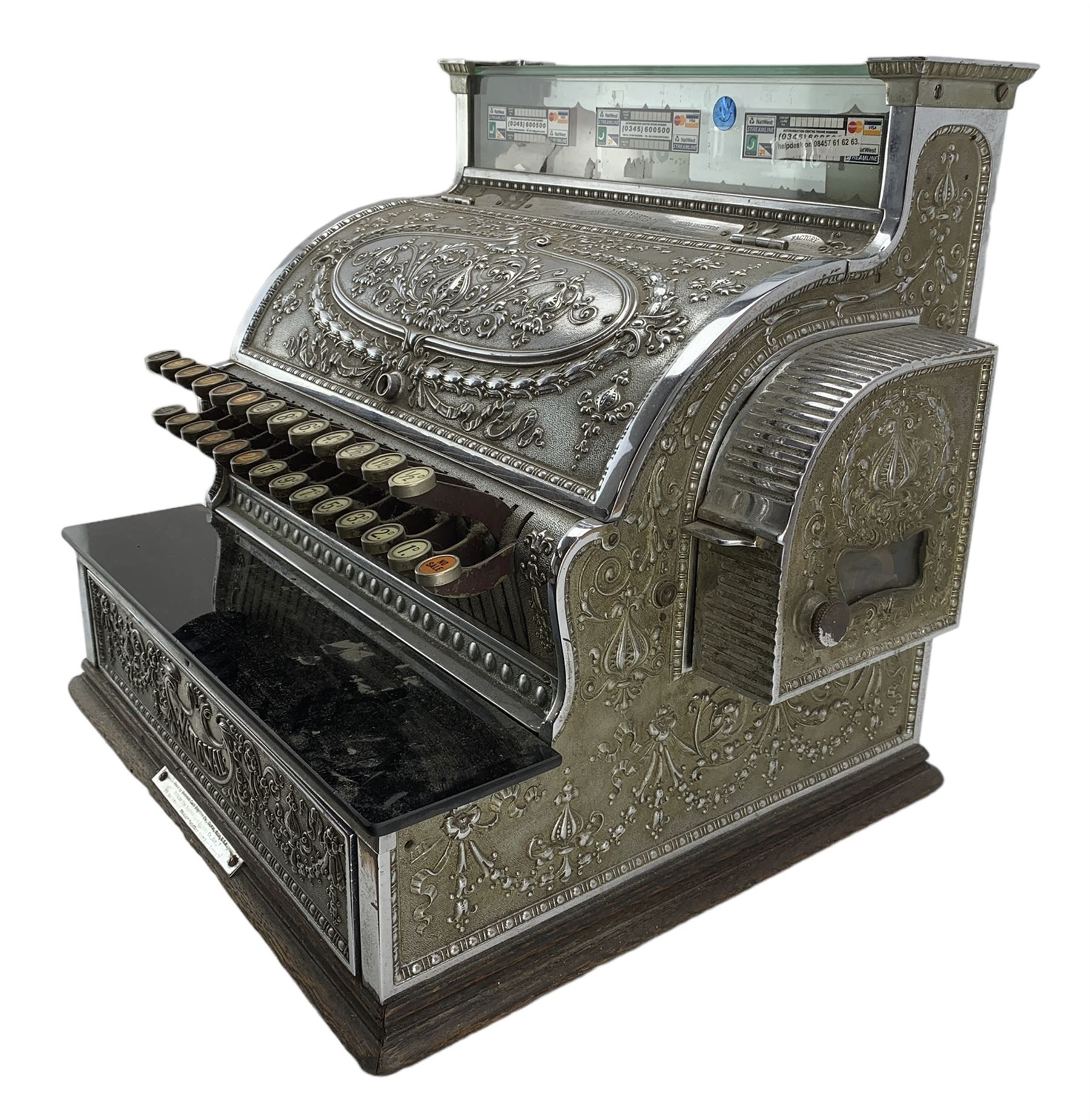 Early 20th century National Cash Register by the National Cash Register Co. - Image 2 of 5