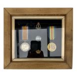 Pair of World War I medals to 122029 A/Cpl Alfred Stanley Maddison