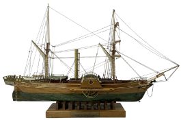 Scratch built ship model of P.S. Sirius