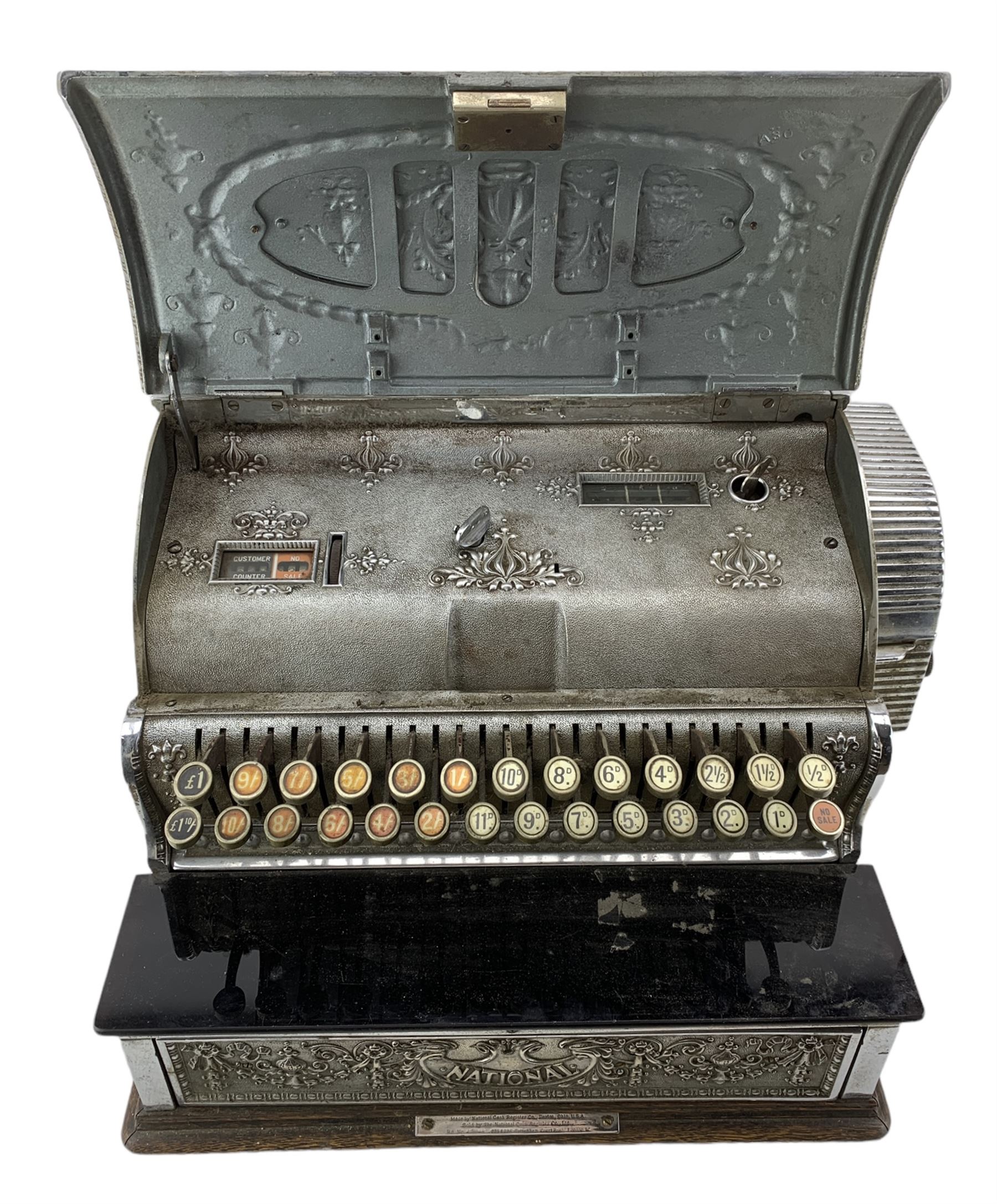 Early 20th century National Cash Register by the National Cash Register Co. - Image 3 of 5
