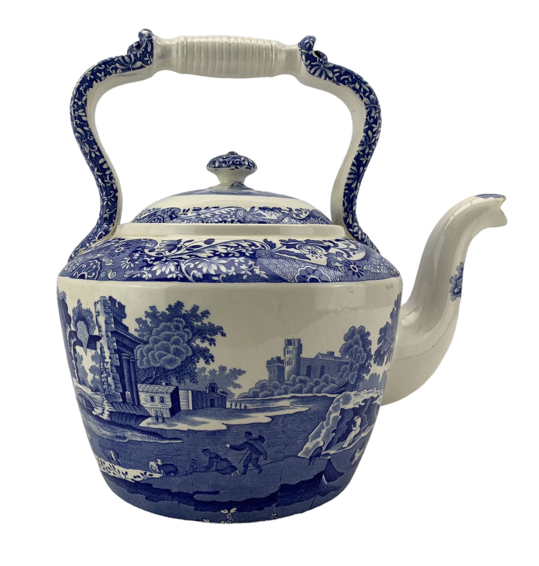 Large Spode Italian kettle - Image 2 of 2