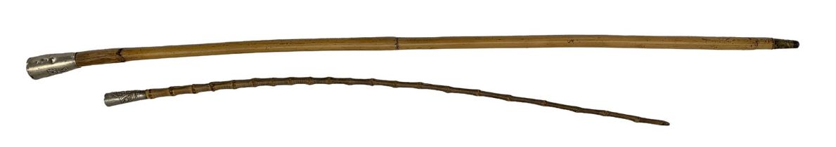 World War I NCOs Canadian 102 Battalian North British Columbians swagger stick L90cm and riding crop