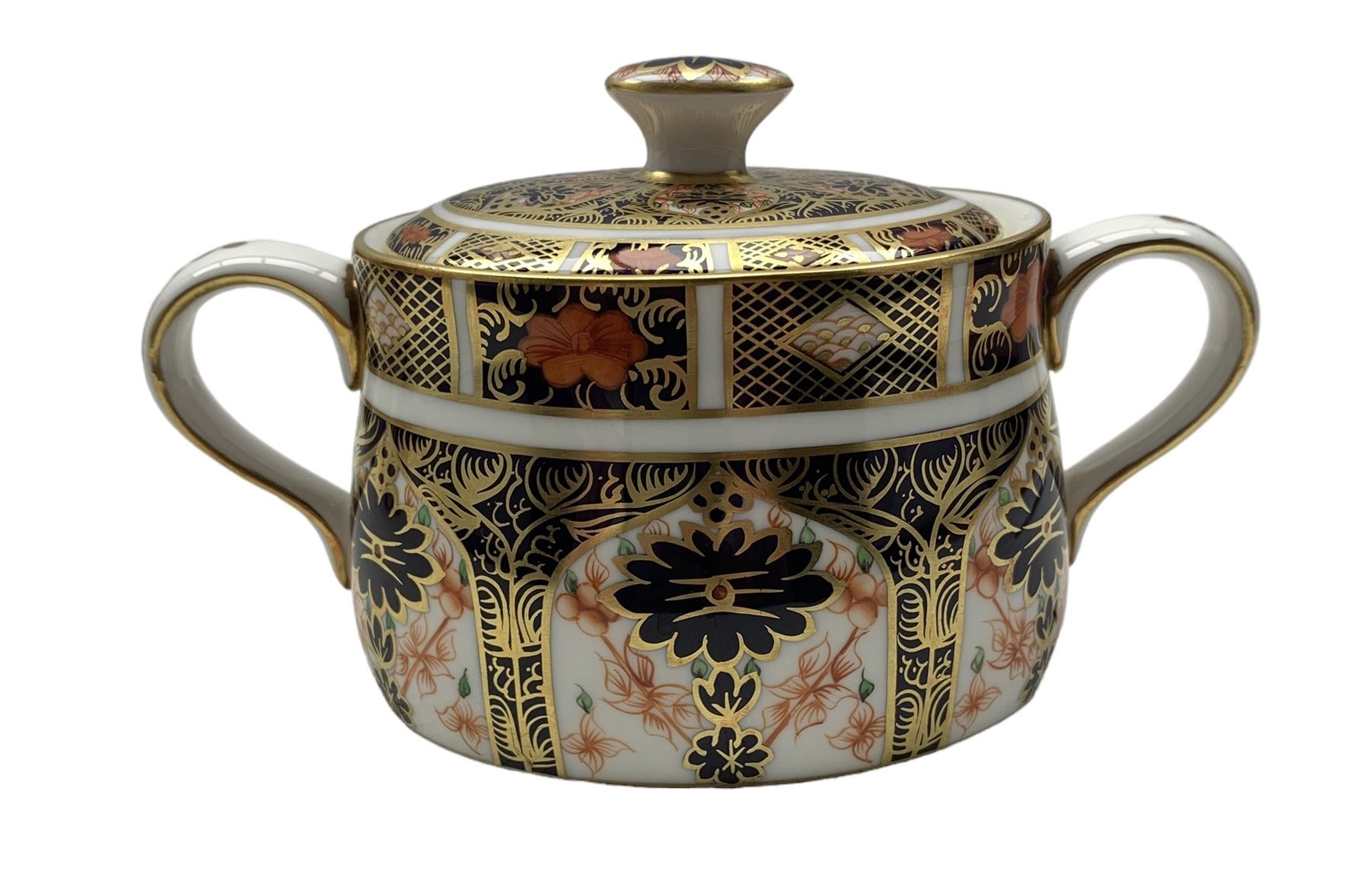 Royal Crown Derby Imari tea set no. 1128 comprising six teacups - Image 4 of 4