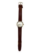 Record de Luxe gentleman's 9ct gold automatic presentation wristwatch