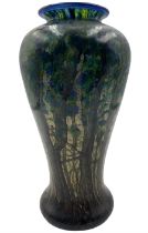 Isle of Wight glass vase by Timothy Harris