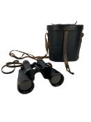 Pair of Carl Zeiss Jena 7x50 binoculars in a Bausch & Lomb case