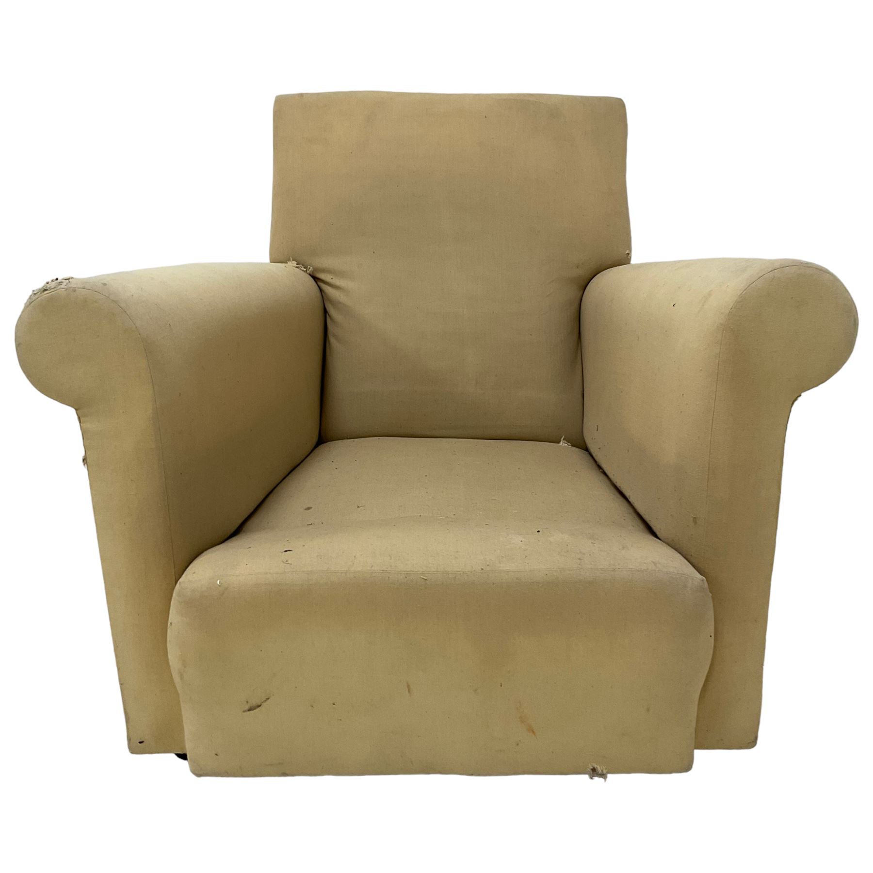 Late 19th to early 20th century armchair