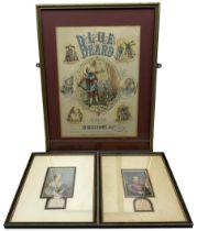 'Blue Beard' colour lithograph together with two Baxter prints of Napoleon and Eugene