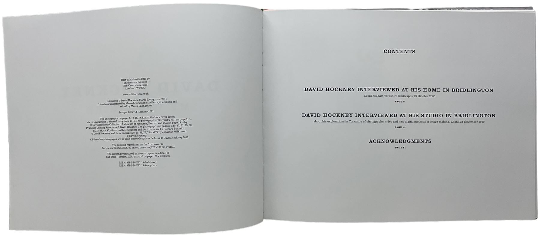 David Hockney (British 1937-) - 'My Yorkshire - Conversations with Marco Livingstone' and 'Dog Days' - Bild 7 aus 9