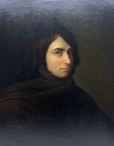 Ricardo María Navarette Y Fos (Spanish 1834-1909): Portrait of a Lady - Reputedly Dona Maria Pacheco
