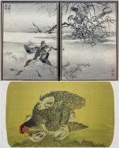 Kōno Baire (Japanese 1844-1895): A Diving Duckling