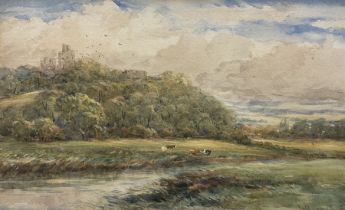 James Orrock (British 1829-1913): Conisbrough Castle - Yorkshire