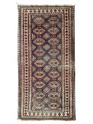 Persian pale blue ground rug