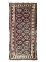 Persian pale blue ground rug