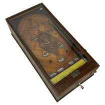 Early 20th century table top bagatelle game 'Uneda'