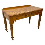Victorian satinwood side table
