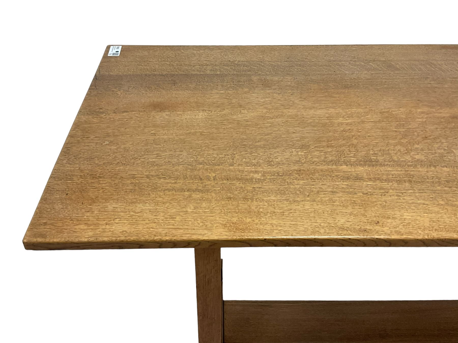 Gordon Russell - circa. 1930s oak refectory dining table - Image 6 of 9