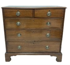 George III mahogany chest