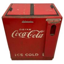 Kelvinator - mid-20th century 'Coca Cola' chest fridge