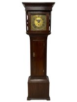William Varley of Huddersfield (Yorks)- Mid-18th century 30hr oak longcase clock