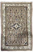 Iranian Hamadan cmel ground rug