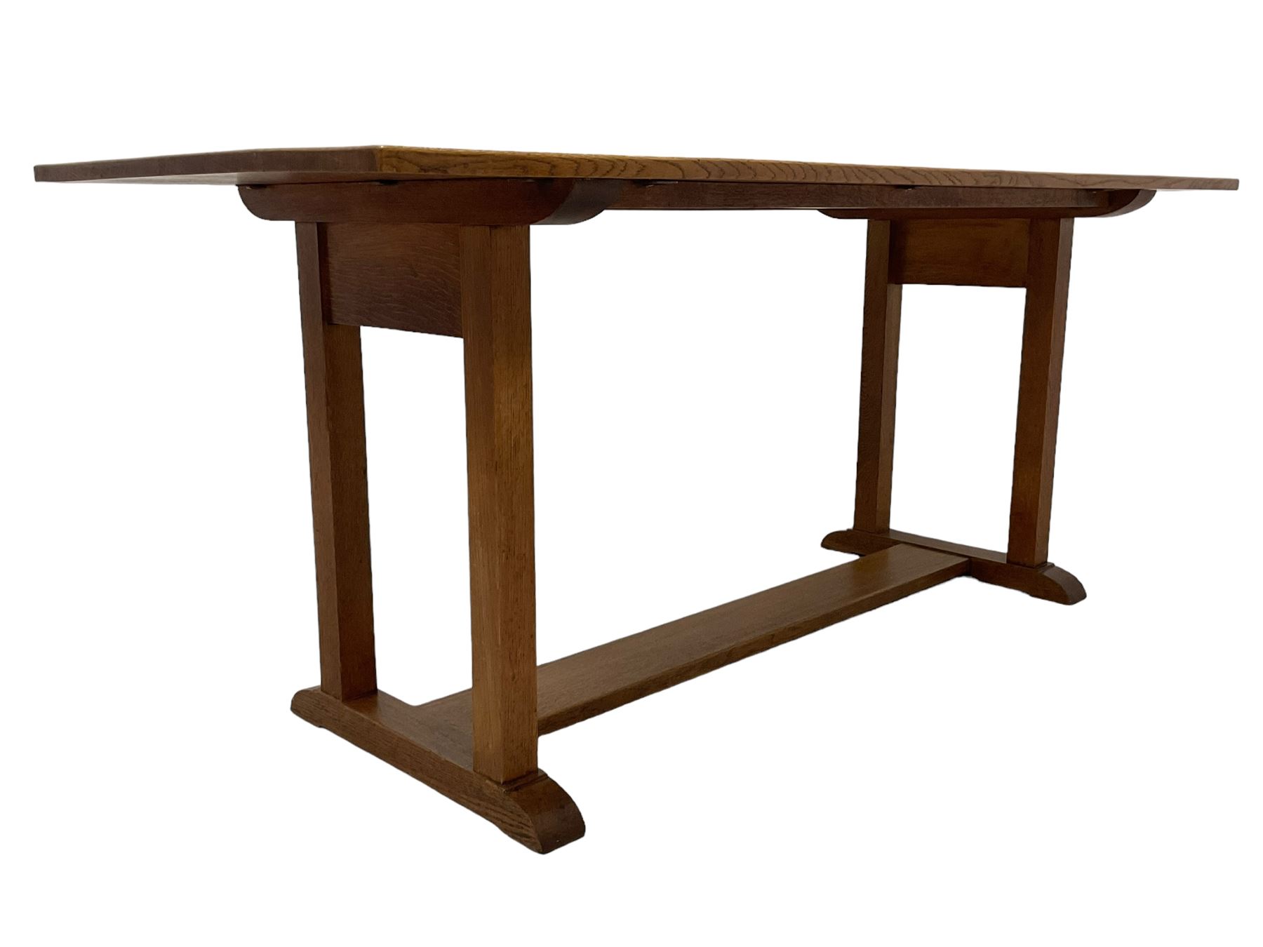 Gordon Russell - circa. 1930s oak refectory dining table - Image 9 of 9
