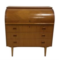 Egon Ostergaard for MSI (Svensk Mobel Industri) - mid-20th century teak Swedish bureau