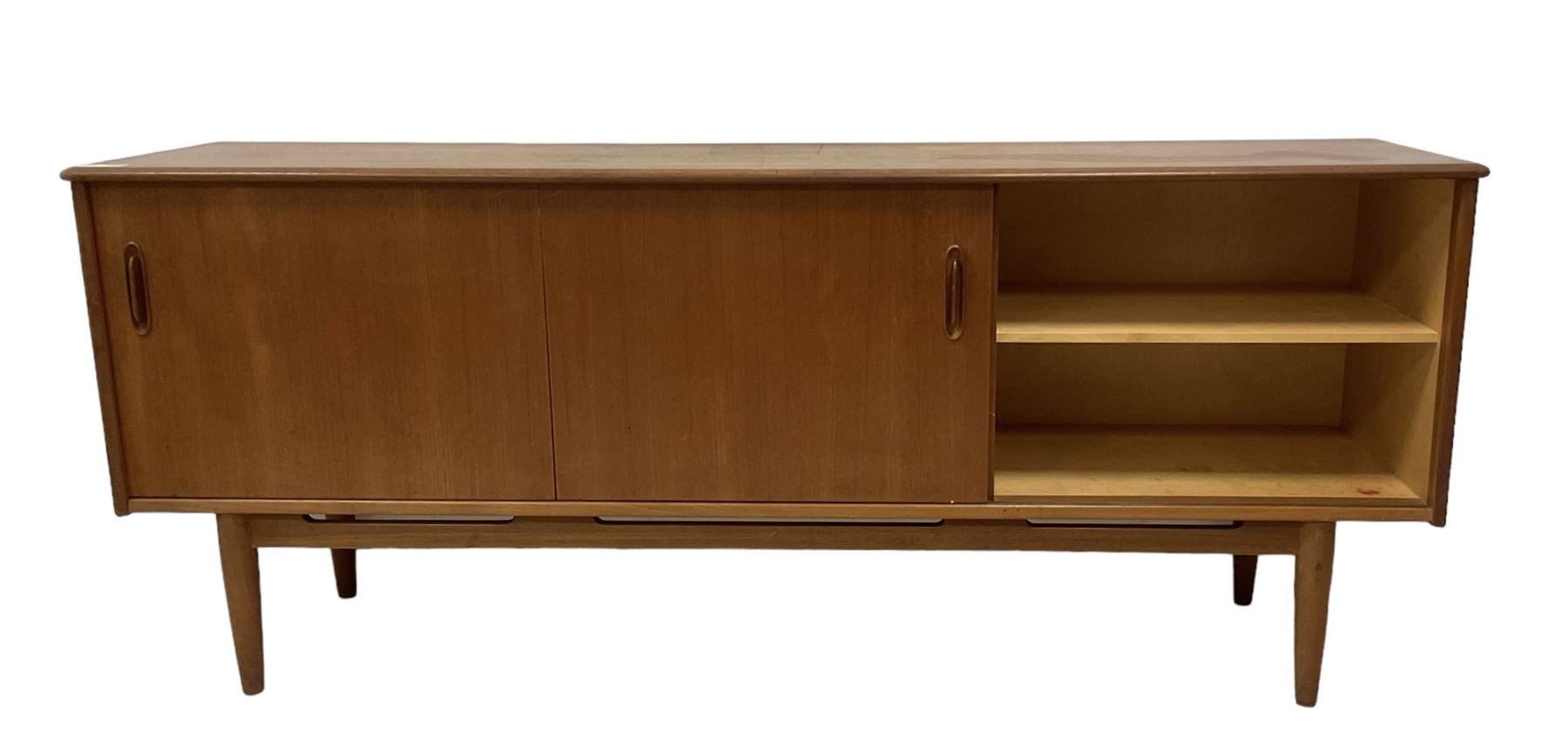 Nils Jonsson for Troeds - mid-20th century Swedish teak 'Cortina' sideboard - Image 7 of 10